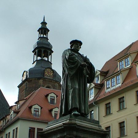Hotel garni Pension Zur Lutherstadt Lutherstadt Eisleben Exteriör bild