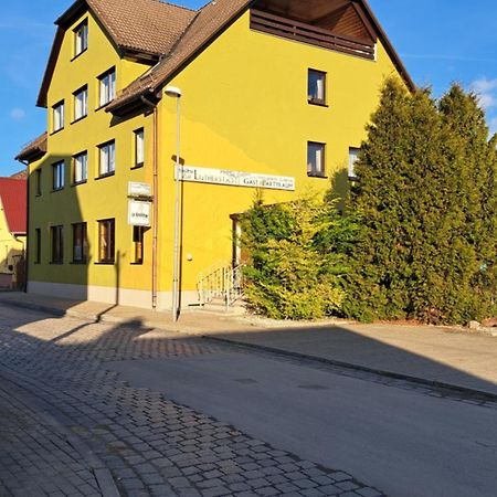 Hotel garni Pension Zur Lutherstadt Lutherstadt Eisleben Exteriör bild