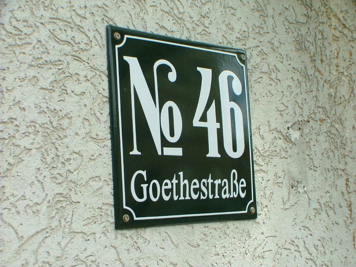 Hotel garni Pension Zur Lutherstadt Lutherstadt Eisleben Exteriör bild