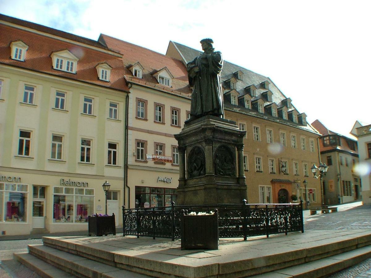 Hotel garni Pension Zur Lutherstadt Lutherstadt Eisleben Exteriör bild